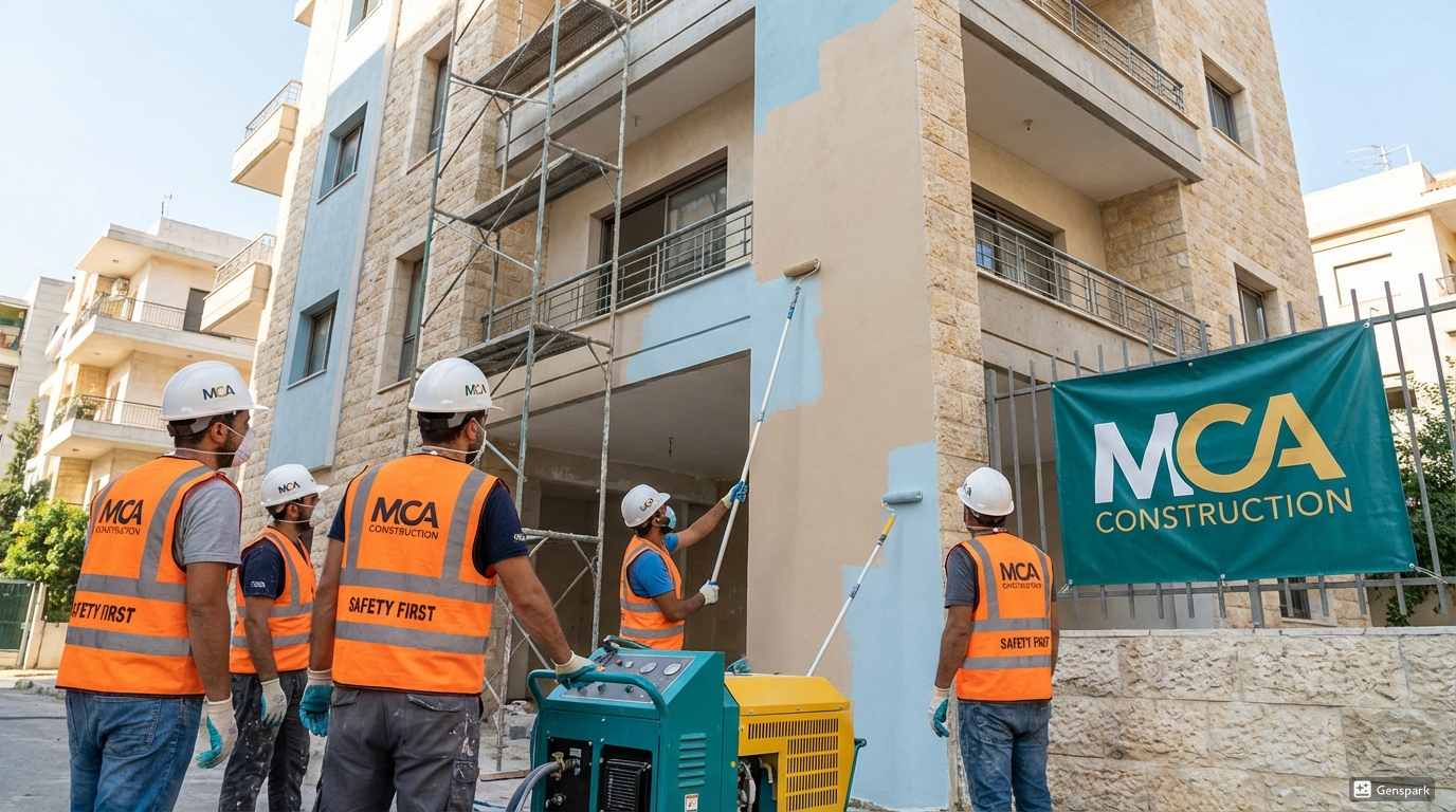 أعمال صيانة وترميم MCA