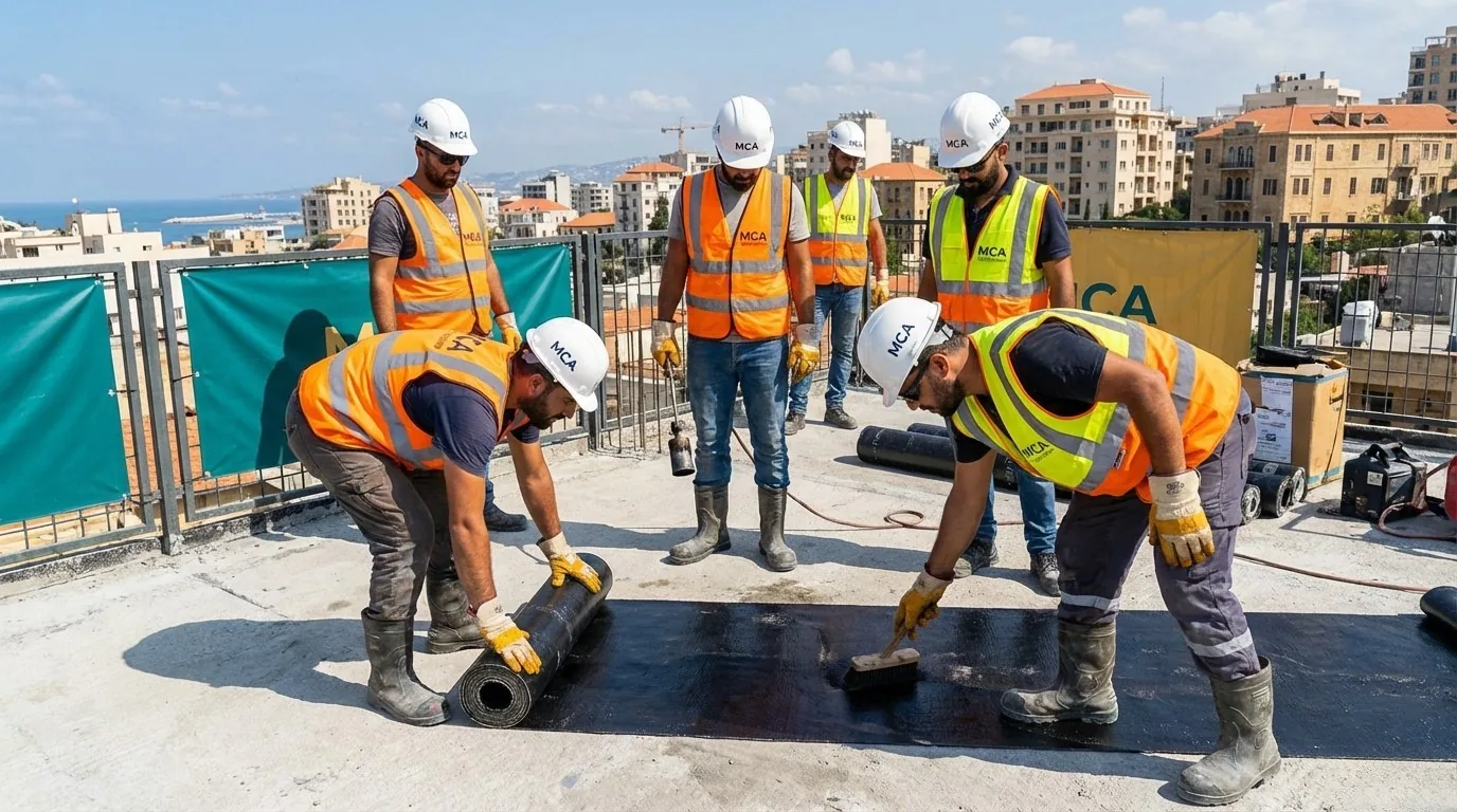 MCA Ventures engineering team on site